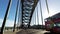 Crossing the Tyne Bridge