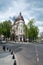 Crossroads of Elizavetinskaya and Preobrazhenskaya streets in Odessa, Ukraine