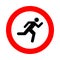 Crosswalk icon great for any use. Vector EPS10.