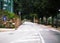 Crosswalk in the Small italian Town