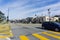 Crosswalks in a residential areas of San Francisco, California