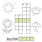 Crossword puzzle for kids, part 3