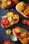 Crostinis with Fresh Cherry Tomatoes and Basil