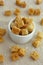 Croutons with sea salt