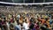 Crowd enjoying the singing of gujarat garba king, atul purohit in chicago