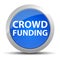 Crowd Funding blue round button