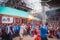 Crowd of Hindu People at Krishna Temple, Patan Durbar Square,Kathmandu