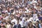 Crowd of multi-cultural people at Rose-Bowl