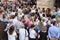 Crowd of spectators near the Arena of Verona entrance