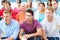 Crowd Of Spectators Watching Outdoor Sports Event