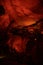 Crowd of Tourists Walks Through Large Cavern in Mammoth Cave