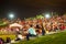 A crowd waiting for the concert to begin in the Las Vegas Ecological Park of Portoviejo