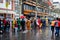 Crowd waiting for the parade in Mainz, Germany