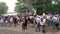 Crowd Watching Threshing Demonstration