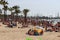 Crowded beach in El Arenal, Majorca