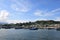 Crowded fishing harbor in Cheung Chau Hong Kong. 20 Aug 2021