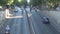 Crowded Street In Center of Paris City with Cars Traffic