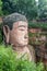 Crowds admiring The Giant Leshan Buddha