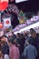 Crowds lined up to visit Asakusa temples in Tokyo, Japan