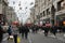 Crowds of shoppers during Boxing Day Sales, Oxford Street London