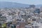 Crowed buildings and city skyline in Athens, Greece