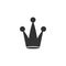 Crown clip art design vector isolated