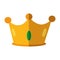 Crown icon. Royalty design. Vector graphic