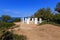 Crown in Limenaria - 12 white stones carved with the signs of the zodiac, set in a circle according to the seasons on a hill above