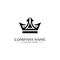 Crown Logo king logo queen logo, princess, Template vector icon illustration design imperial, royal, and  succes logo business