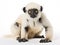 Crowned Sifaka Propithecus coronatus mo