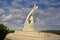 Crowning of Saint .Stephen statue, Esztergom, Hungary