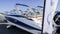 Crownline E285 XS boat displayed on Norwalk Boat Show