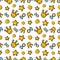 Crowns Diamonds and Money Seamless Pattern. Fashion Background in Retro Comic Style