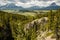 Crowsnest Pass mountains from Blairmore, Southern Canada