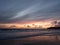 Croyde bay sunset in north devon