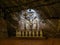 Crucifix chapel in historical salt mine  