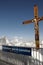 Crucifix on Klein Matterhorn cable car station