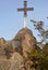 Crucifix on the Mountain Ilsestein in the Harz Mountains, Saxony - Anhalt