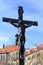 Crucifix near Cesky Krumlov castle