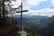 Crucifix on summit of SpielmÃ¤uer