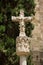 The crucifixion of Christ in the courtyard Church St. Anne