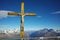 Crucifixion on matterhorn glacier paradise near Matterhorn Peak