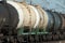 Crude oil tank truck train