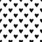 Cruel heart pattern seamless vector