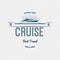 Cruise best travel insignia and labels for any