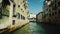 Cruise on the Grand Canal in Venice. Tourism in Italy