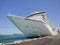 Cruise line ship at the pier