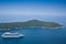 Cruise Liner moored off Locrum near Dubrovnik