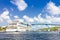 Cruise liner ship AIDA diva Willemstad Curacao