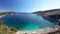 Cruise ship in the Bay of Villefranche Sur Mer, CÃ´te d`Azur, France